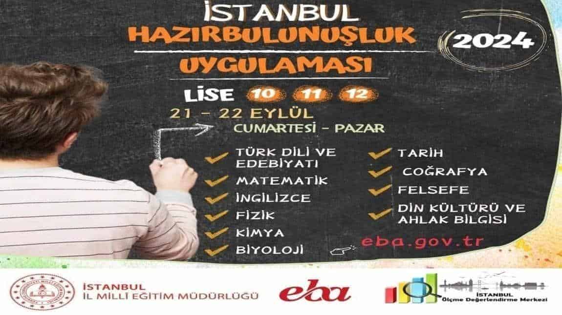 İSTANBUL HAZIRBULUNUŞLUK UYGULAMASI-2024